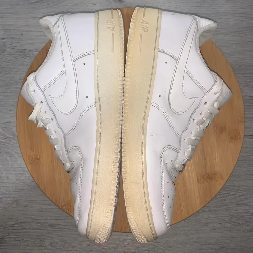 Nike Air Force One AF1 Low Men’s Size 11 Triple White Sneaker Shoes 315122-111